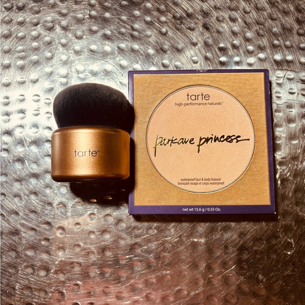 tarte Park Ave Princess Bronzer in medium with Mini Brush